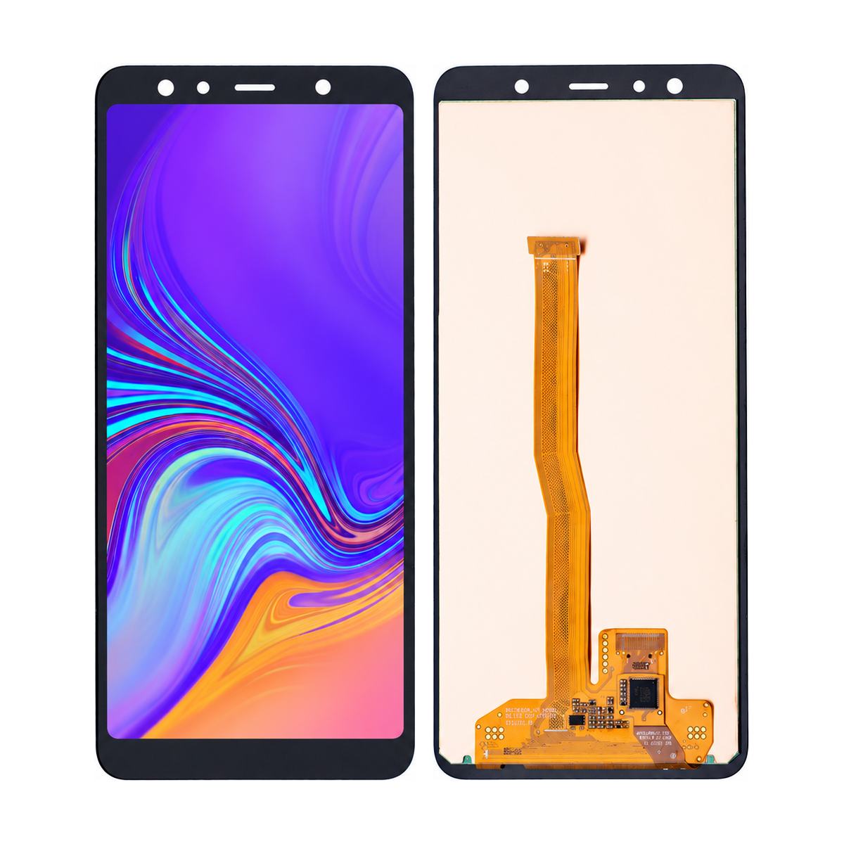 Phone screen assembly 1337191 — front and back, official pattern visual adaptation, unified layout test