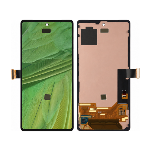 Phone screen assembly 1501567 — front and back, official pattern visual adaptation, unified layout test