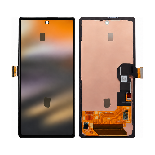 Phone screen assembly 1506243 — front and back, official pattern visual adaptation, unified layout test