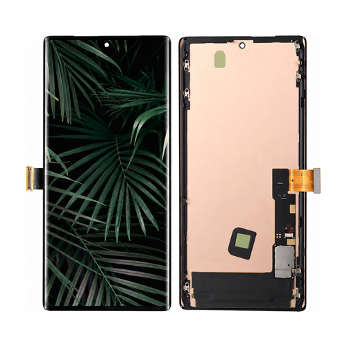 Phone screen assembly 1506244 — front and back, official pattern visual adaptation, unified layout test